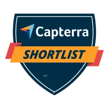 Capterra Shortlist badge