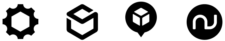 Ein Lieferwagen-Symbol mit einer Uhr, das für schnellen oder pünktlichen Versand steht.