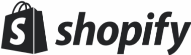 Shopify-Logo mit einem stilisierten Einkaufsbeutel und dem Buchstaben "S".