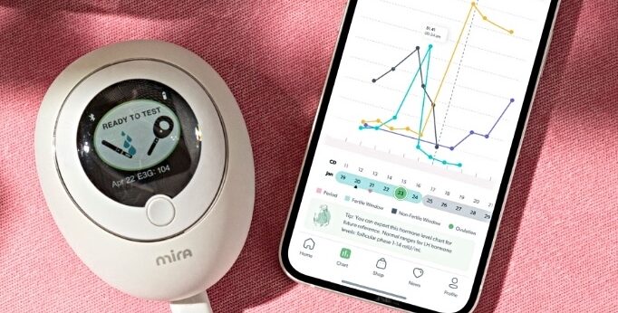 Mira's fertility monitor and app