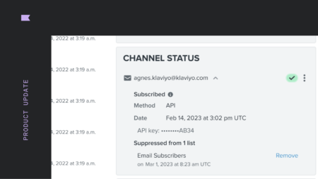 A better way to view consent status