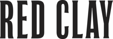 Red Clay logo in bold, black text.
